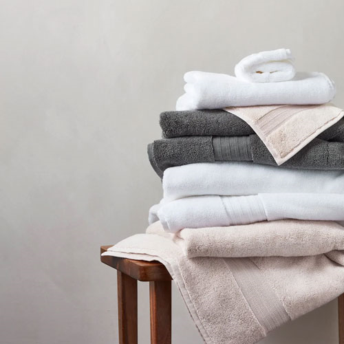 The White Company Pearl Grey Hydrocotton Super Jumbo Towel