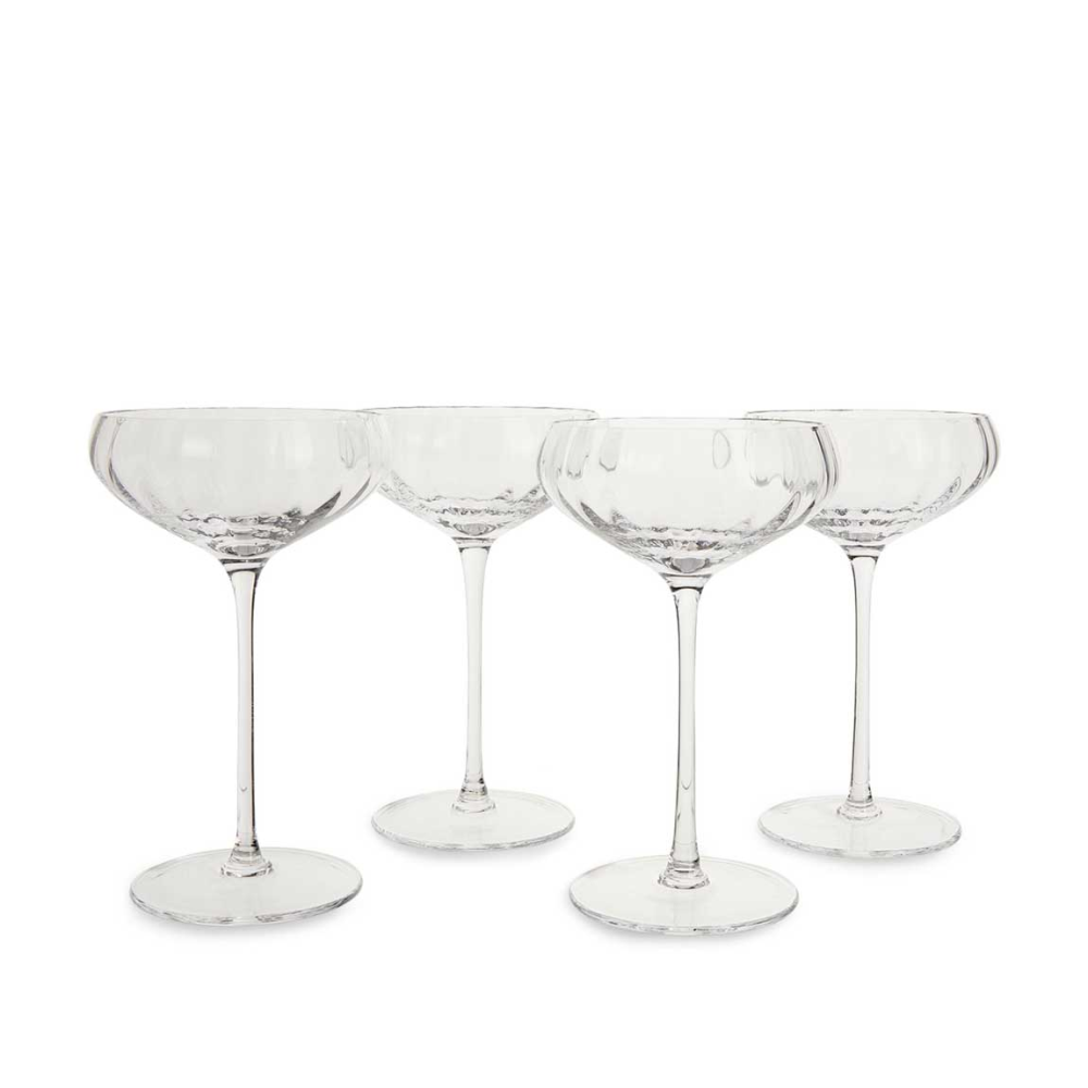 SOHO HOME Barwell cut crystal and silver-plated martini shaker