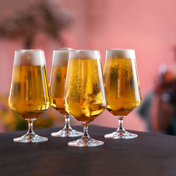 Holmegaard Perfection Beer Glasses, Set of 6