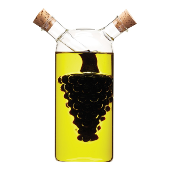 LSA International Serve Oil & Vinegar Glass Bottle Pourers with